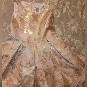 Girls pink with gold detail dreas